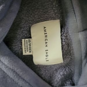 Tie dye American eagle hoodie